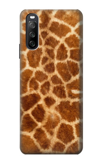S0422 Giraffe Skin Case For Sony Xperia 10 III Lite
