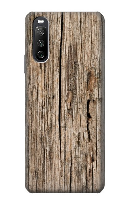 S0600 Wood Graphic Printed Case For Sony Xperia 10 III Lite