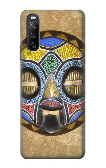 S0965 African Baluba Mask Case For Sony Xperia 10 III Lite