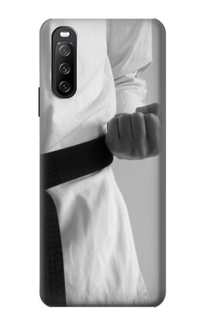 S1931 Black Belt Karate Case For Sony Xperia 10 III Lite
