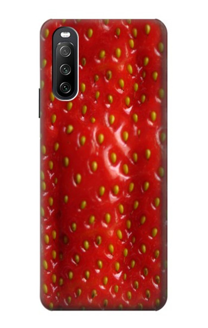 S2225 Strawberry Case For Sony Xperia 10 III Lite