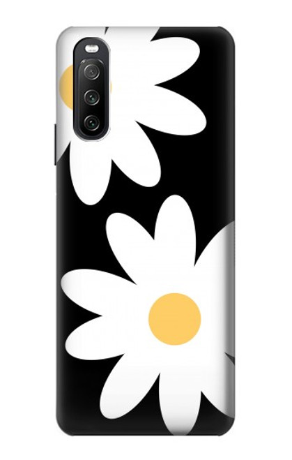 S2315 Daisy White Flowers Case For Sony Xperia 10 III Lite