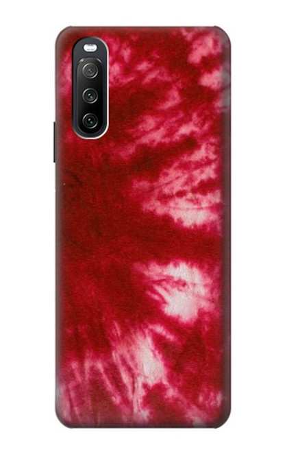 S2480 Tie Dye Red Case For Sony Xperia 10 III Lite