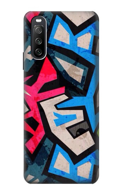 S3445 Graffiti Street Art Case For Sony Xperia 10 III Lite