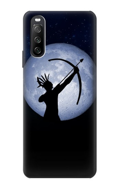 S3489 Indian Hunter Moon Case For Sony Xperia 10 III Lite