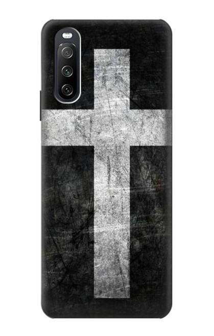 S3491 Christian Cross Case For Sony Xperia 10 III Lite