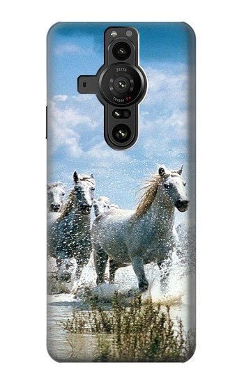 S0250 White Horse Case For Sony Xperia Pro-I