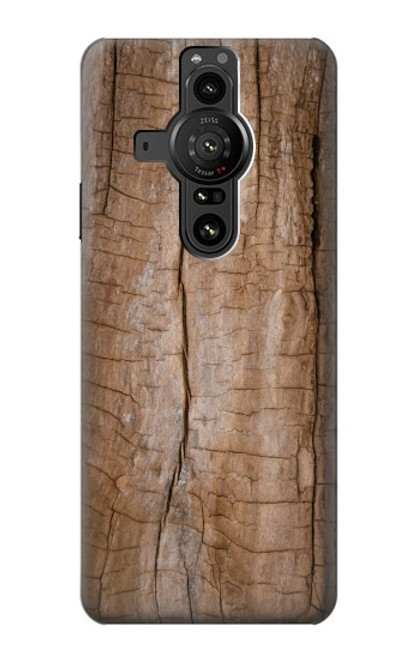 S0599 Wood Graphic Printed Case For Sony Xperia Pro-I