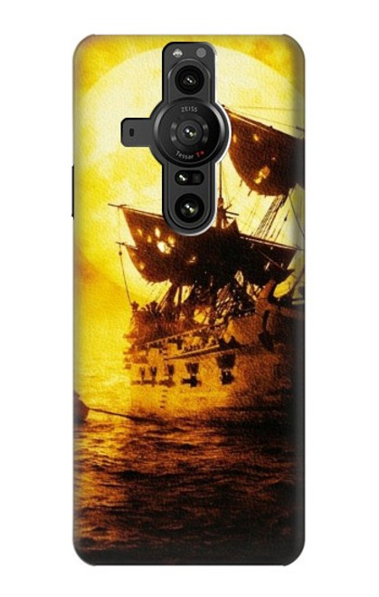 S0841 Pirates Black Pearl Case For Sony Xperia Pro-I