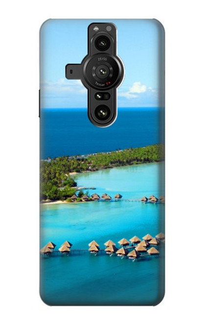 S0844 Bora Bora Island Case For Sony Xperia Pro-I