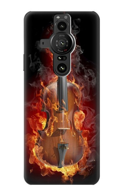 S0864 Fire Violin Case For Sony Xperia Pro-I