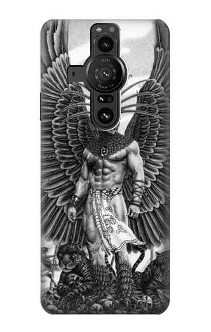 S1235 Aztec Warrior Case For Sony Xperia Pro-I