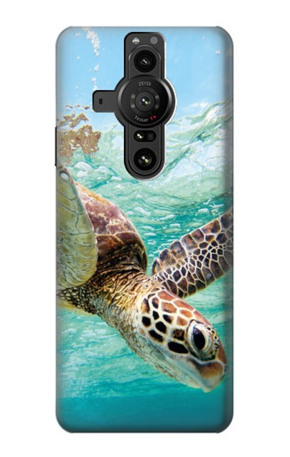 S1377 Ocean Sea Turtle Case For Sony Xperia Pro-I