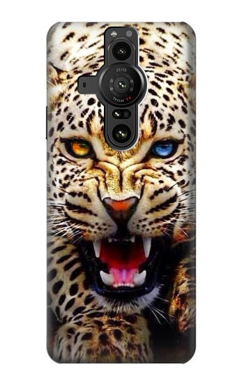 S1932 Blue Eyed Leopard Case For Sony Xperia Pro-I