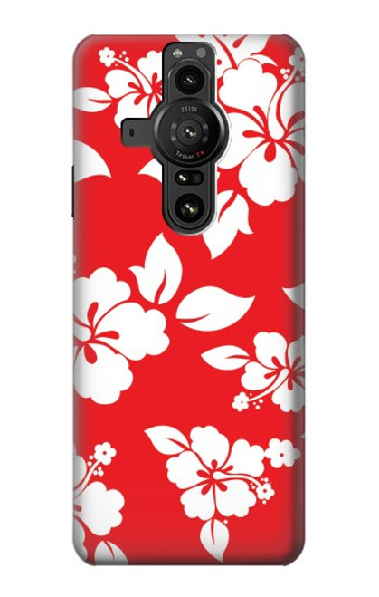 S1949 Hawaiian Hibiscus Pattern Case For Sony Xperia Pro-I