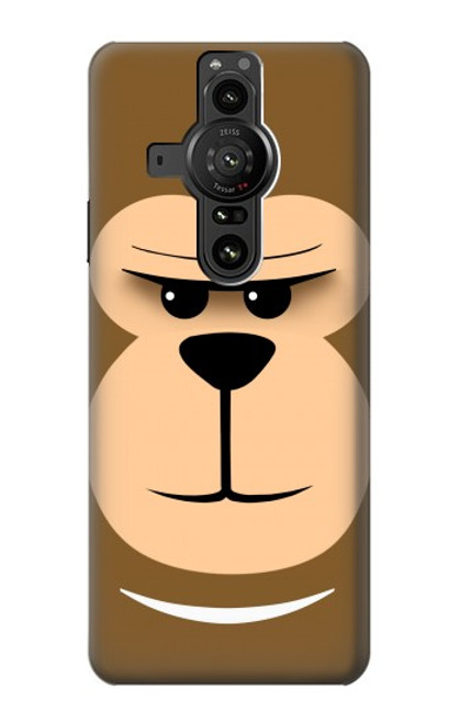 S2721 Cute Grumpy Monkey Cartoon Case For Sony Xperia Pro-I