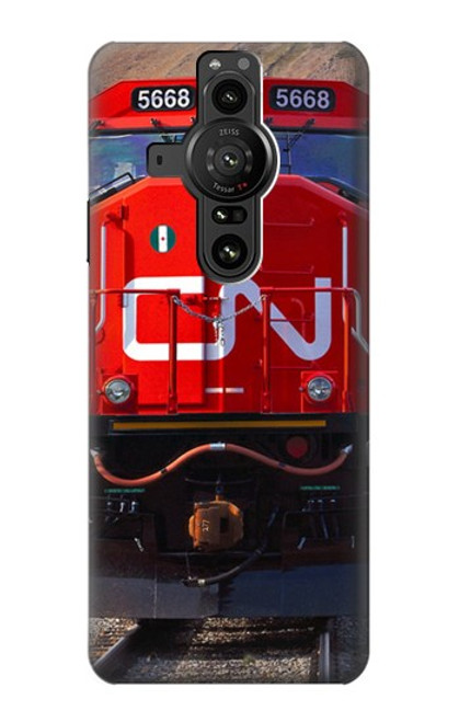S2774 Train Canadian National Railway Case For Sony Xperia Pro-I