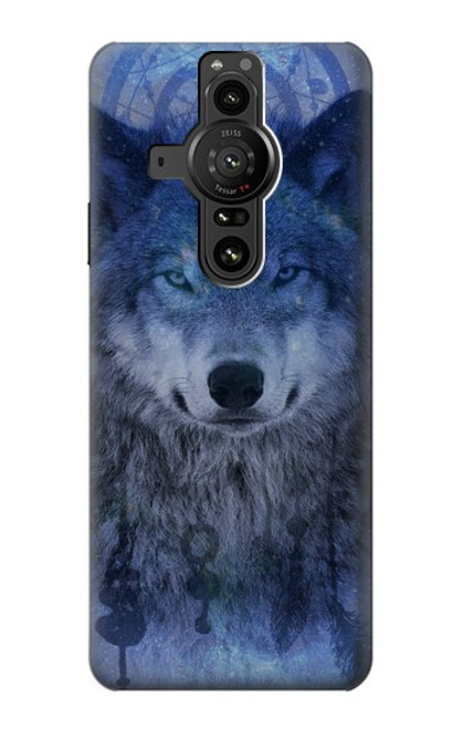 S3410 Wolf Dream Catcher Case For Sony Xperia Pro-I