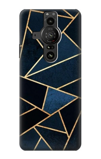 S3479 Navy Blue Graphic Art Case For Sony Xperia Pro-I