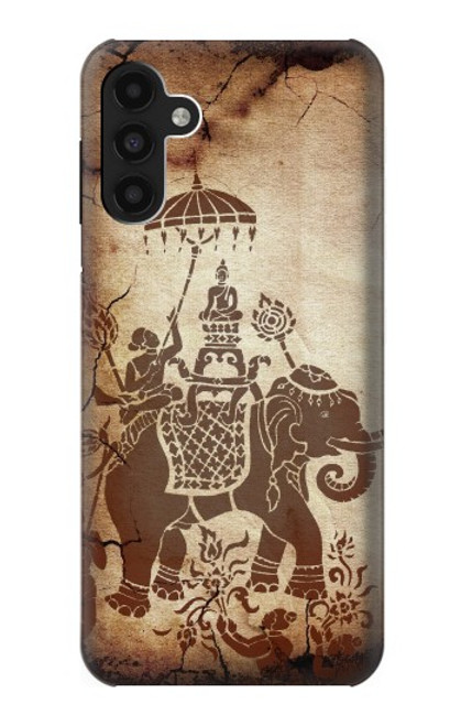 S2102 Thai Art Buddha on Elephant Case For Samsung Galaxy A13 4G