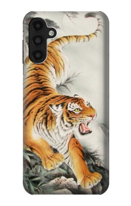 S2751 Chinese Tiger Brush Painting Case For Samsung Galaxy A13 4G