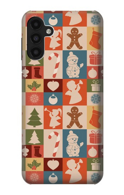 S2854 Cute Xmas Pattern Case For Samsung Galaxy A13 4G