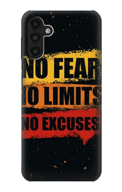 S3492 No Fear Limits Excuses Case For Samsung Galaxy A13 4G