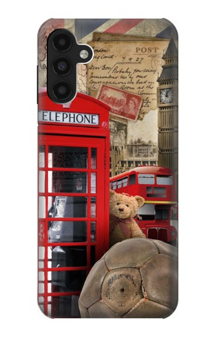 S3856 Vintage London British Case For Samsung Galaxy A13 4G