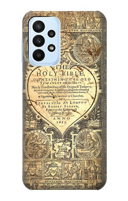 S0330 Bible Page Case For Samsung Galaxy A23