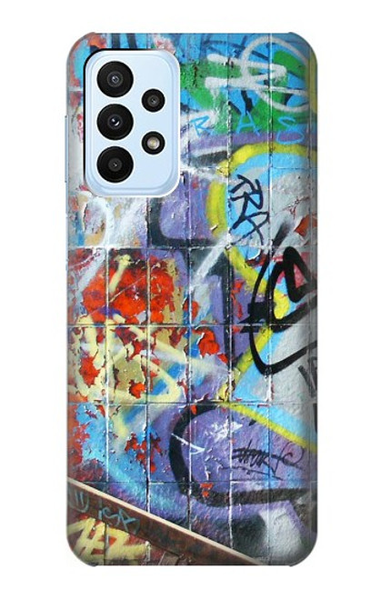 S0588 Wall Graffiti Case For Samsung Galaxy A23