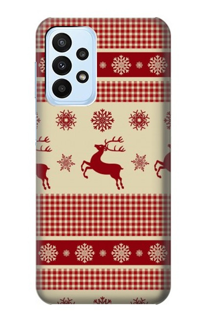 S2310 Christmas Snow Reindeers Case For Samsung Galaxy A23