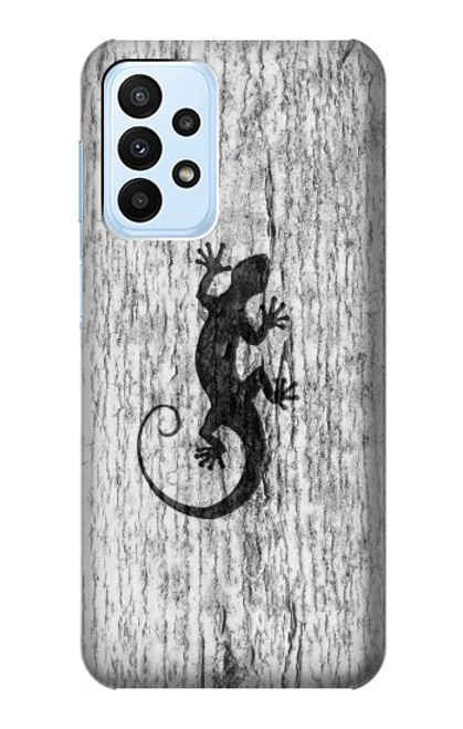 S2446 Gecko Wood Graphic Printed Case For Samsung Galaxy A23