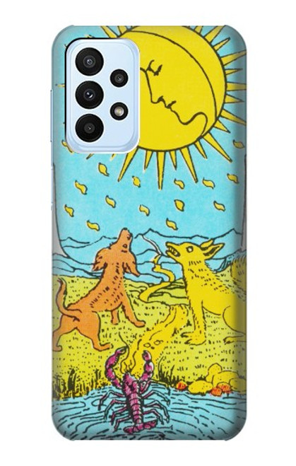 S3435 Tarot Card Moon Case For Samsung Galaxy A23