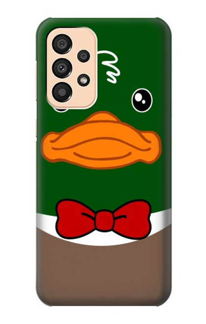 S2762 Green Head Mallard Duck Tuxedo Cartoon Case For Samsung Galaxy A33 5G