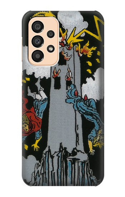 S3745 Tarot Card The Tower Case For Samsung Galaxy A33 5G