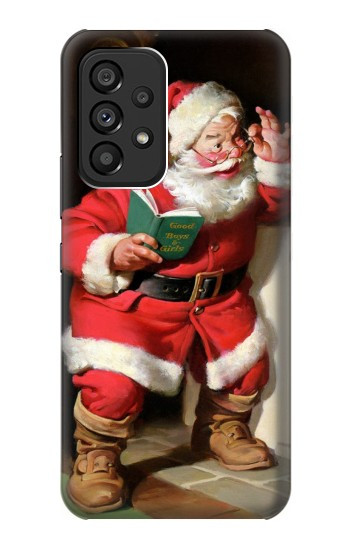 S1417 Santa Claus Merry Xmas Case For Samsung Galaxy A53 5G