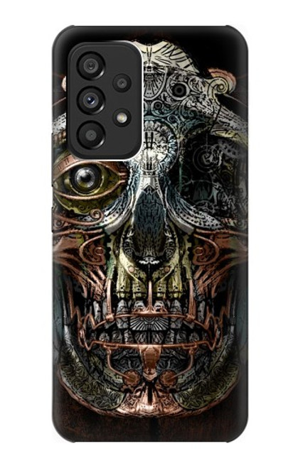 S1685 Steampunk Skull Head Case For Samsung Galaxy A53 5G