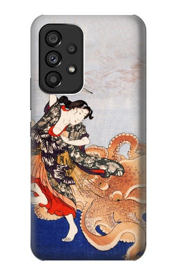 S2496 Japan Art Utagawa Kuniyoshi Tamatori Case For Samsung Galaxy A53 5G