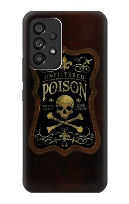 S2649 Unfiltered Poison Vintage Glass Bottle Case For Samsung Galaxy A53 5G