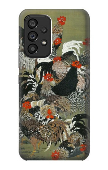 S2699 Ito Jakuchu Rooster Case For Samsung Galaxy A53 5G