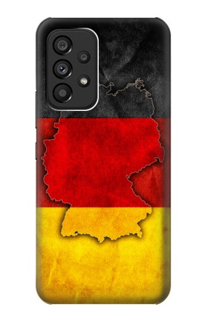 S2935 Germany Flag Map Case For Samsung Galaxy A53 5G