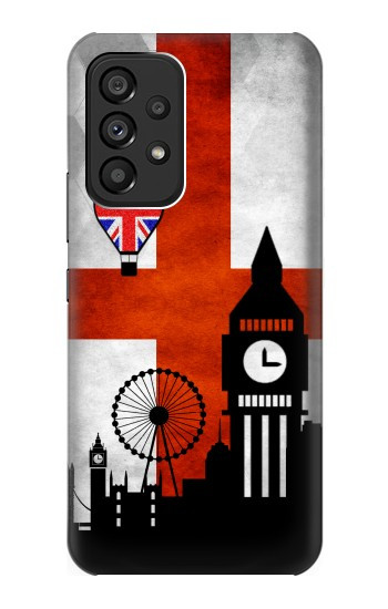 S2979 England Football Soccer Case For Samsung Galaxy A53 5G