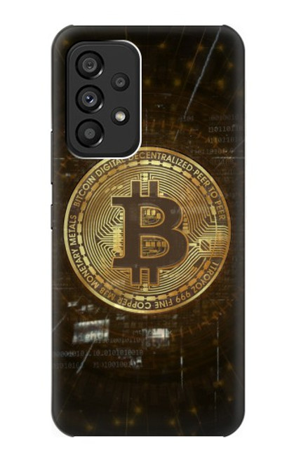 S3798 Cryptocurrency Bitcoin Case For Samsung Galaxy A53 5G