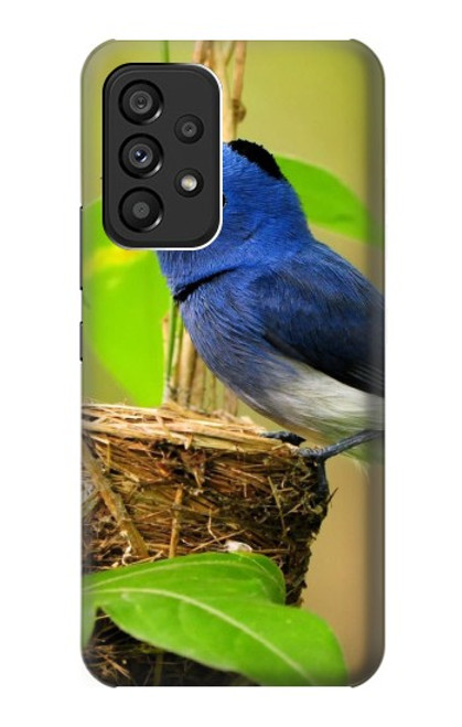 S3839 Bluebird of Happiness Blue Bird Case For Samsung Galaxy A53 5G