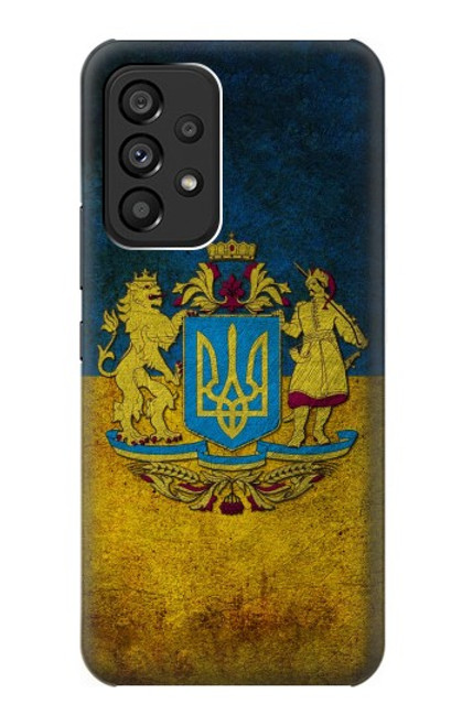 S3858 Ukraine Vintage Flag Case For Samsung Galaxy A53 5G