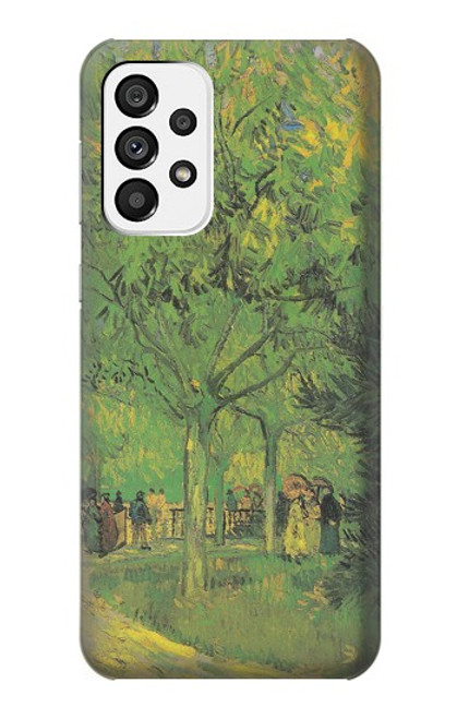 S3748 Van Gogh A Lane in a Public Garden Case For Samsung Galaxy A73 5G