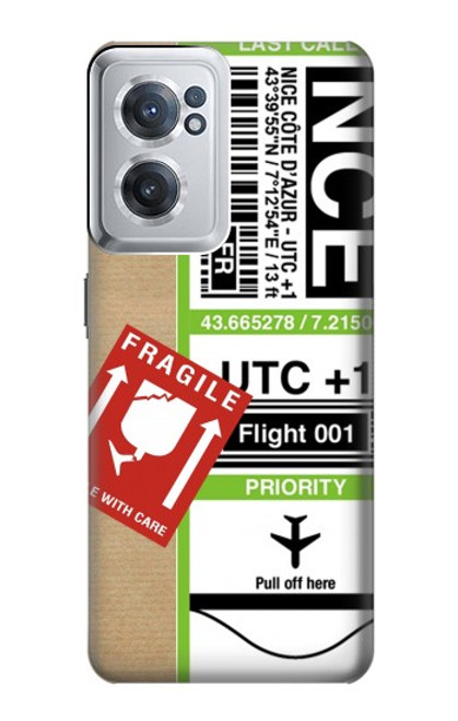 S3543 Luggage Tag Art Case For OnePlus Nord CE 2 5G