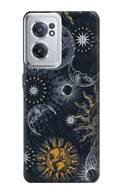 S3702 Moon and Sun Case For OnePlus Nord CE 2 5G
