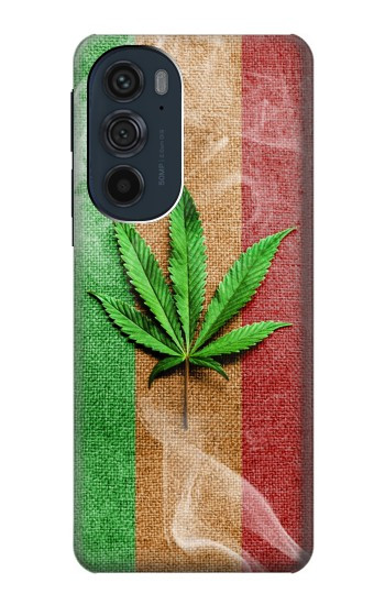 S2109 Marijuana Rasta Flag Case For Motorola Edge 30 Pro