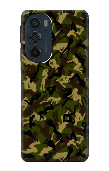 S3356 Sexy Girls Camo Camouflage Case For Motorola Edge 30 Pro